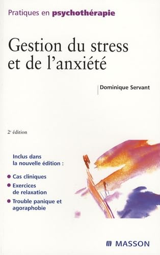 Beispielbild fr Gestion du stress et de l'anxit zum Verkauf von medimops