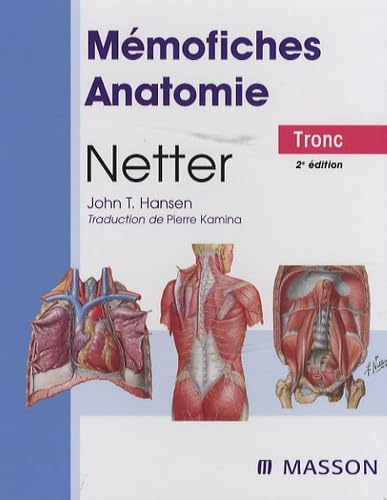 Stock image for Mmofiches Anatomie Netter : Tronc for sale by Ammareal