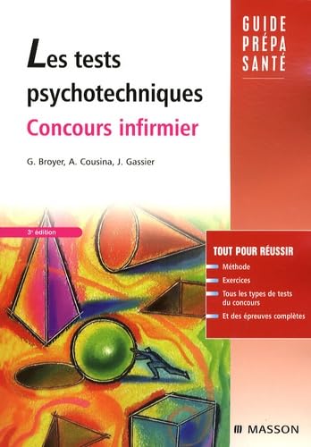 Imagen de archivo de Les tests psychotechniques: Concours infirmier (French Edition) a la venta por Books Unplugged