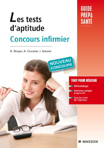 Beispielbild fr Les tests d'aptitude Concours infirmier zum Verkauf von Ammareal