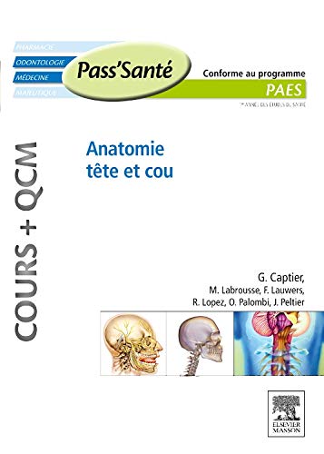 Beispielbild fr Anatomie tte et cou (Cours + QCM) zum Verkauf von Ammareal