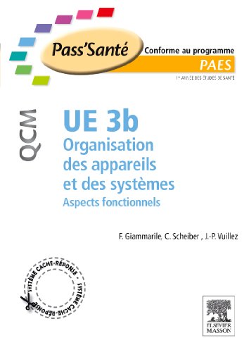 Beispielbild fr UE 3b organisation des appareils et systmes zum Verkauf von Chapitre.com : livres et presse ancienne