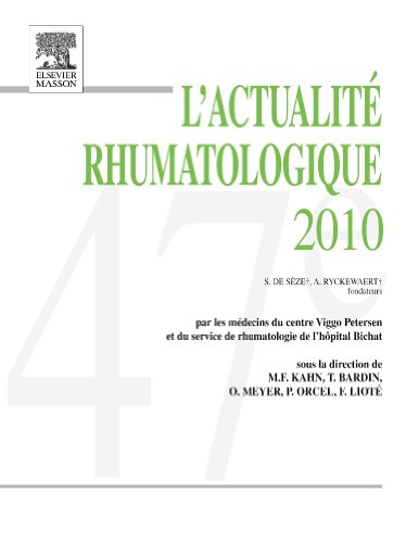 Stock image for L'actualit rhumatologique 2010 for sale by Ammareal