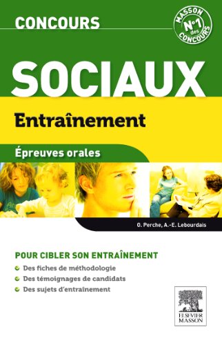 Beispielbild fr Entranement Concours sociaux. preuves orales zum Verkauf von Ammareal
