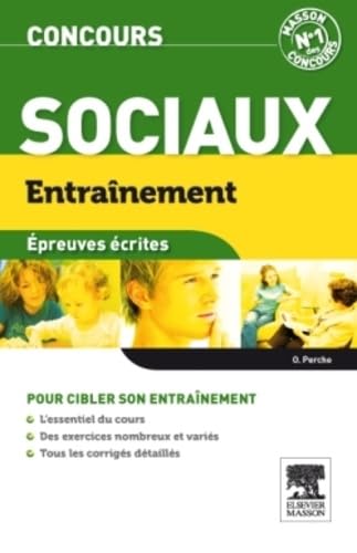 9782294713101: Concours sociaux Entranement preuves crites