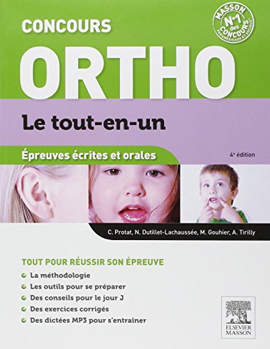 9782294719530: Concours Ortho Le tout-en-un preuves crites et orales