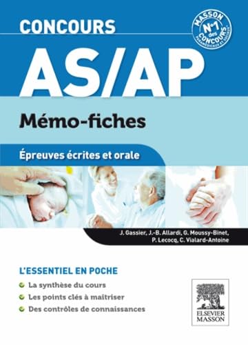 Beispielbild fr Concours AS/AP: Mmo-fiches preuves crites et orale Gassier, Jacqueline; Allardi, Jean-Bernard; Moussy-Binet, Genevive et Vialard-Antoine, Catherine zum Verkauf von BIBLIO-NET