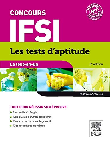 9782294731280: TESTS APTITUDE CONCOURS INFIRMIER 5ED.: Les tests d'aptitude (MA.CONCOUR.IFSI)