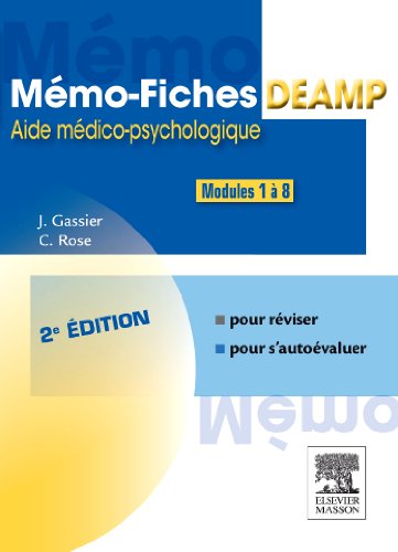 Stock image for Mmo-fiches DEAMP 2E: AIDE MEDICO-PSYCHOLOGIQUE for sale by medimops