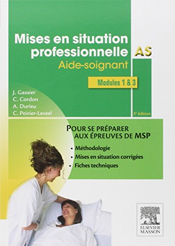 Beispielbild fr Mises en situation professionnelle AS: Aide-soignant zum Verkauf von Ammareal