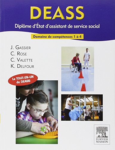Stock image for DEASS. Diplme d'Etat d'assistant de service social: Domaines de formation 1  4 for sale by Ammareal