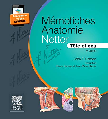 Beispielbild fr Mmofiches Anatomie Netter - Tte et cou zum Verkauf von medimops