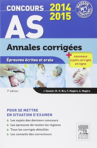 Beispielbild fr Concours AS Annales corriges preuves crites et orale 2014-2015: NP zum Verkauf von Ammareal