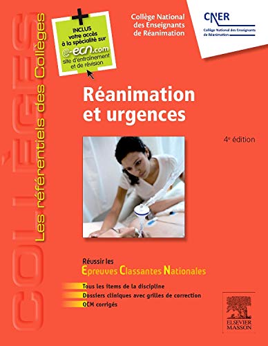 Stock image for Ranimation et urgences: Avec accs  la spcialit sur le site e-ecn.com for sale by Ammareal