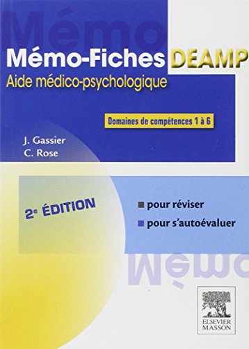 Beispielbild fr Mmo-fiches DEAMP: Aide mdico-psychologique zum Verkauf von Ammareal