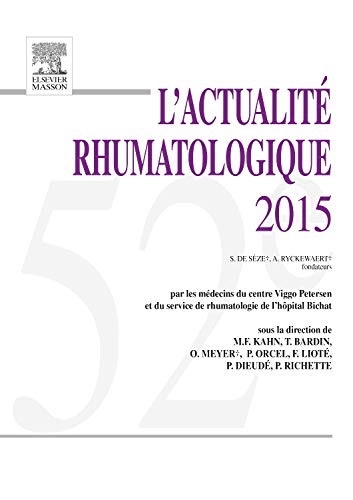 Imagen de archivo de L'actualit rhumatologique 2015 a la venta por medimops