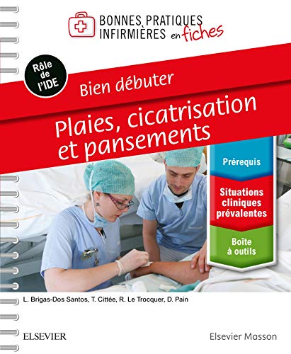 Stock image for Bien dbuter - Plaies, cicatrisation et pansements: Bonnes pratiques infirmires en fiches for sale by Ammareal