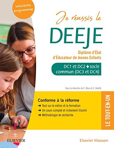 Imagen de archivo de Je reussis le DEEJE - diplome d'Etat d'educateur de jeunes enfants - socle commun + option. conforme a la reforme a la venta por LiLi - La Libert des Livres