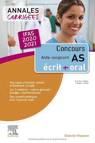 Beispielbild fr Concours Aide-soignant - Annales corriges - IFAS 2020: Ecrit et Oral zum Verkauf von Ammareal