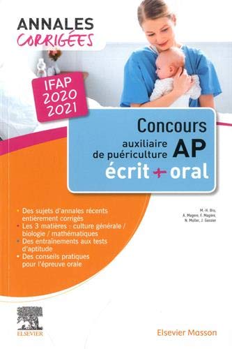Beispielbild fr Concours Auxiliaire de puriculture - Annales corriges - IFAP 2020: preuves crites et orale zum Verkauf von Ammareal