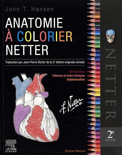 Beispielbild fr Anatomie  colorier Netter (French Edition) zum Verkauf von Gallix