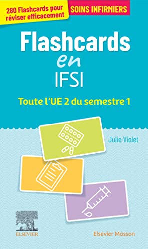 Imagen de archivo de Flashcards IFSI. Toute l'UE 2 du semestre 1: Entrainement intensif a la venta por Librairie Th  la page