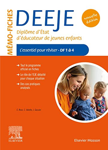 Imagen de archivo de Mmo-Fiches DEEJE - Diplme d'tat d'ducateur de jeunes enfants: L'essentiel pour rviser DF1  4 (French Edition) a la venta por Gallix