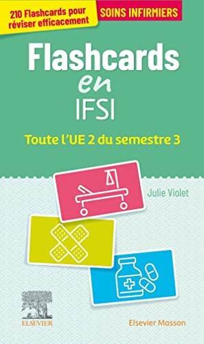 Stock image for Flashcards IFSI. Toute l'UE 2 du semestre 3: Entrainement intensif [FRENCH LANGUAGE - Soft Cover ] for sale by booksXpress