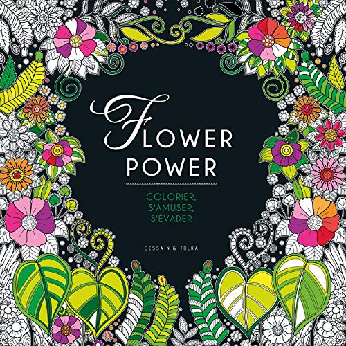 Beispielbild fr Flower Power (Tableaux  colorier) zum Verkauf von Revaluation Books