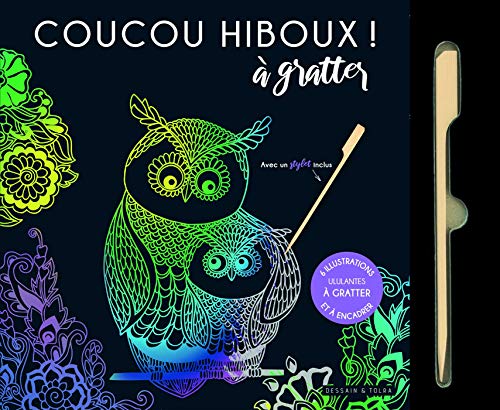 Imagen de archivo de Coucou hiboux !  gratter: 6 illustrations ululantes  gratter et  encadrer a la venta por medimops