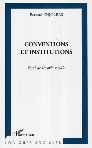 Stock image for Conventions et institutions for sale by medimops