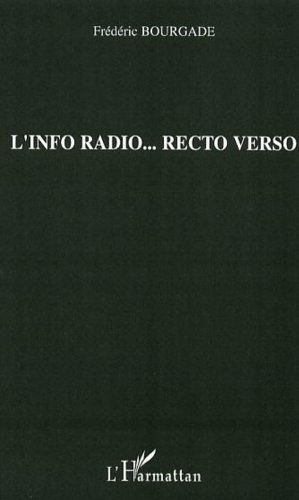 Stock image for L'info radio. recto verso for sale by Ammareal