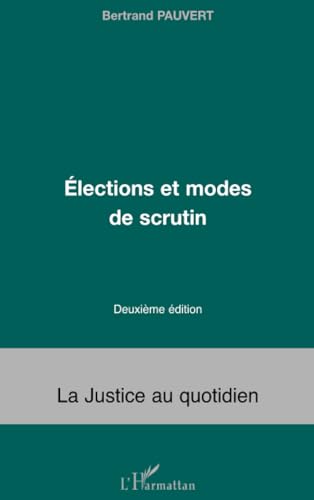 Stock image for Elections et modes de scrutin for sale by medimops