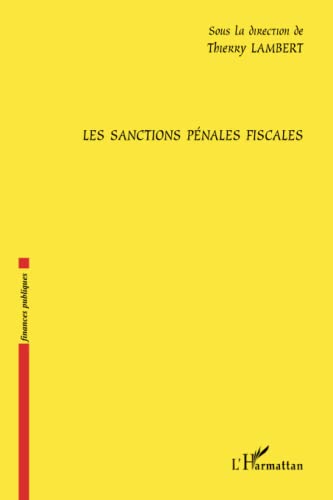 9782296041868: Les sanctions pnales fiscales