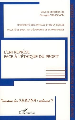 Stock image for L'entreprise face  l'thique du profit for sale by Chapitre.com : livres et presse ancienne