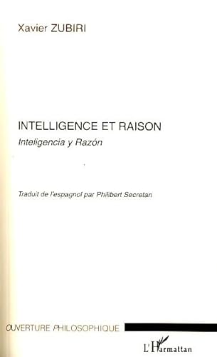 Beispielbild fr Intelligence et raison: Inteligencia y Razon zum Verkauf von Gallix