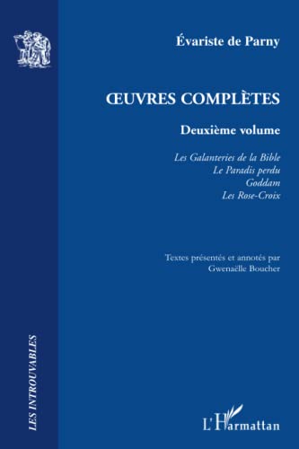 Beispielbild fr Oeuvres compltes: Deuxime volume (French Edition) zum Verkauf von Gallix