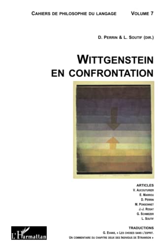 Beispielbild fr Wittgenstein en confrontation zum Verkauf von Ammareal