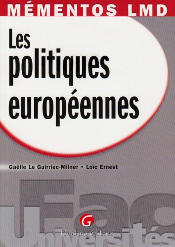 Stock image for mmentos lmd - les politiques europennes for sale by Ammareal