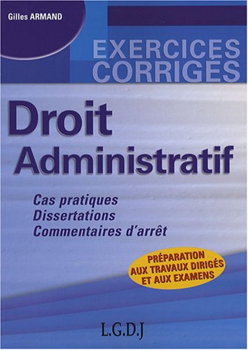 Beispielbild fr Droit administratif zum Verkauf von Ammareal