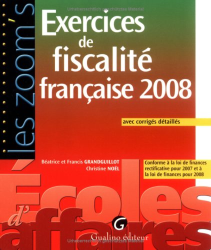 Stock image for Exercices de fiscalit franaise for sale by medimops