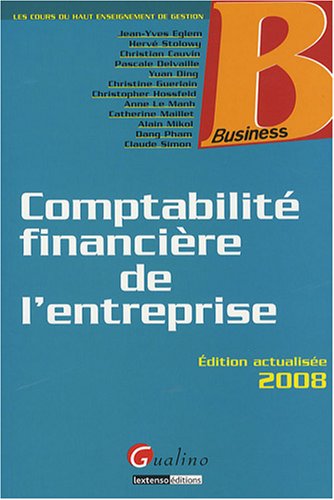 Stock image for Comptabilit financire de l'entreprise for sale by Ammareal