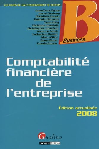 Stock image for Comptabilit financire de l'entreprise for sale by Chapitre.com : livres et presse ancienne