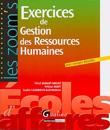 Stock image for Exercices de Gestion des Ressources Humaines for sale by medimops