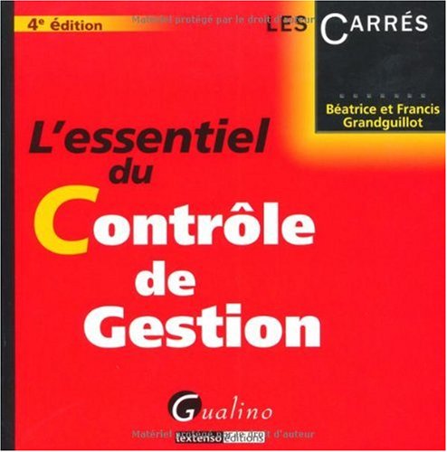 Stock image for L'essentiel du Contrle de Gestion for sale by medimops