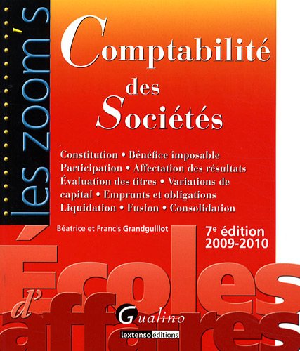 Stock image for Comptabilit des soci t s for sale by ThriftBooks-Dallas