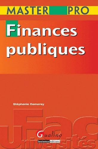 9782297012898: master pro - finances publiques