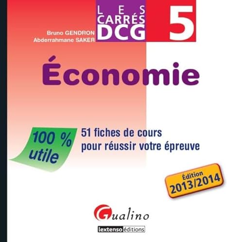 Stock image for Carrs DCG 5 - Economie for sale by Ammareal