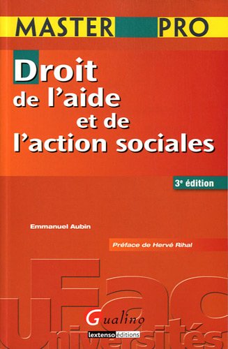 Beispielbild fr Droit de l'aide et de l'action sociales zum Verkauf von Ammareal