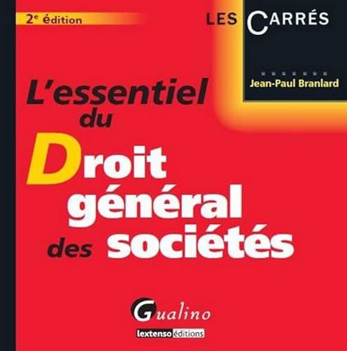 Beispielbild fr l'essentiel du droit g n ral des soci t s - 2 me  dition zum Verkauf von WorldofBooks